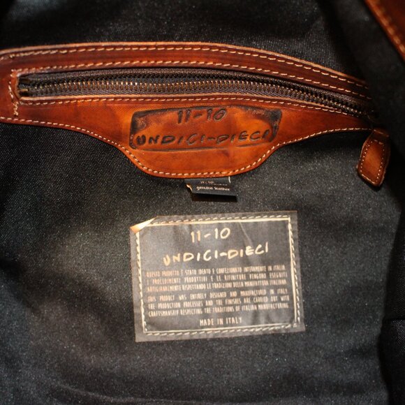 11 - 10 Undici Dieci Shoulder Bag - Picture 9 of 10
